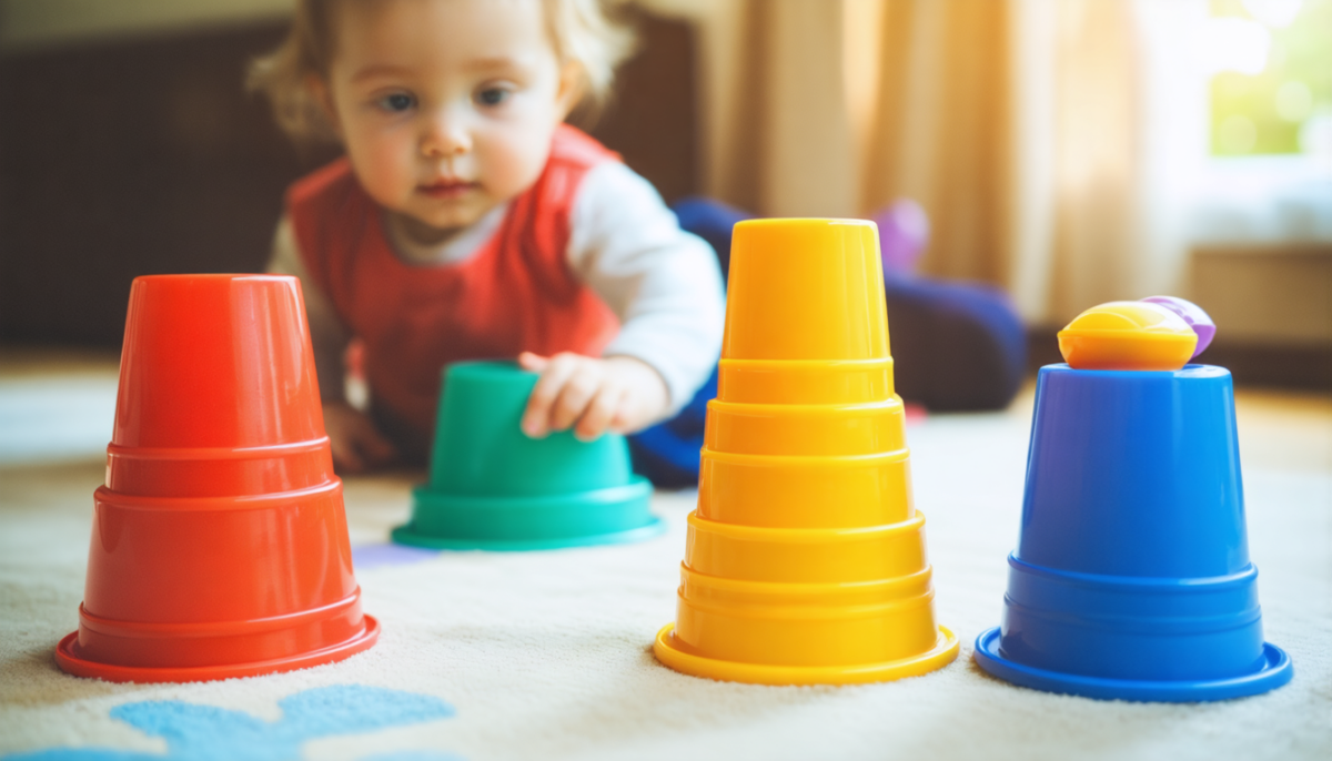 découvrez comment les jouets gigognes et les gobelets à empiler favorisent le développement moteur, la coordination et l'imagination de votre enfant dès le plus jeune âge.