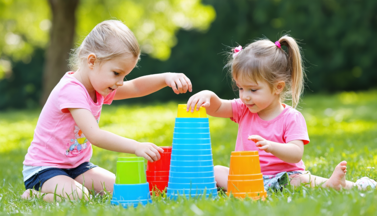 découvrez comment les jouets gigognes et les gobelets à empiler favorisent le développement moteur et cognitif de votre enfant tout en s'amusant.