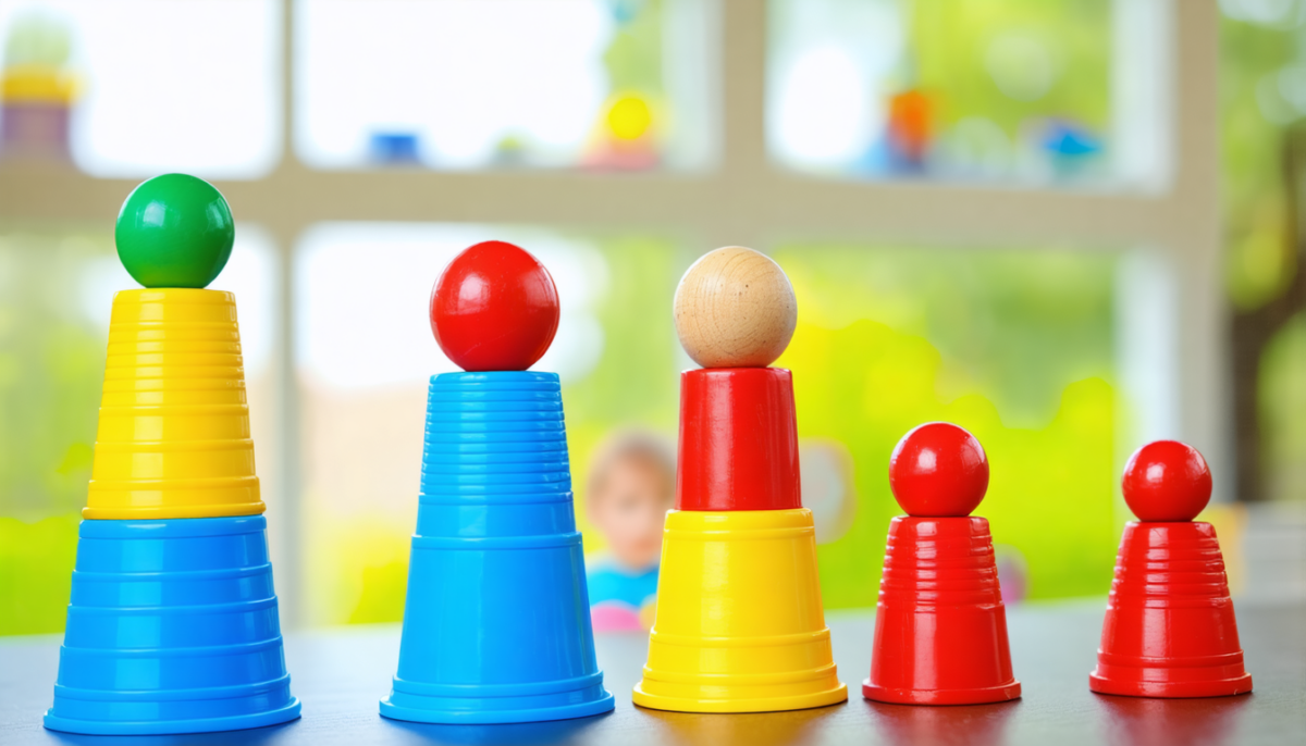apprenez comment les jouets gigognes et les gobelets à empiler favorisent le développement moteur, cognitif et sensoriel de votre enfant grâce à des activités ludiques et éducatives.