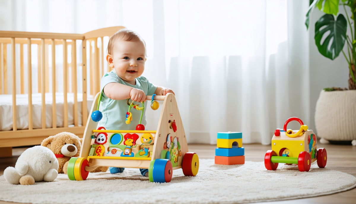 découvrez les jouets indispensables pour accompagner bébé dans ses premiers pas, alliant sécurité et amusement pour favoriser son éveil et son développement.