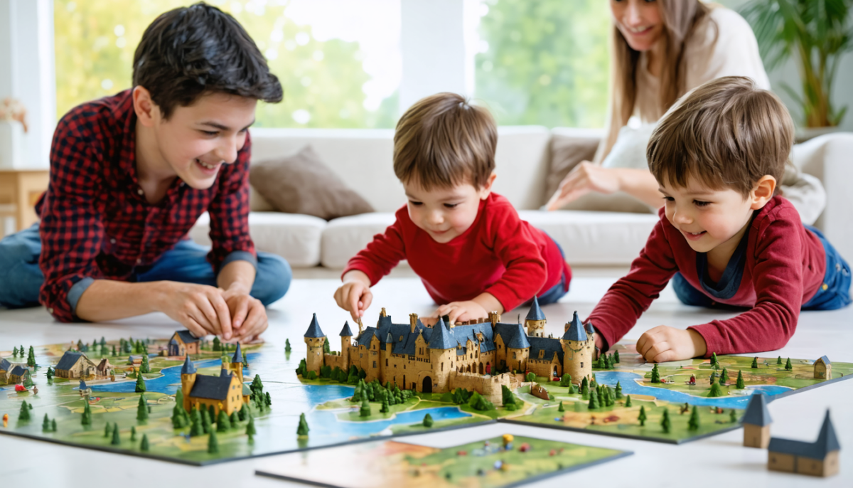 initiez vos enfants au monde captivant de mon premier carcassonne grâce à une découverte ludique qui stimule leur imagination et leur esprit stratégique.