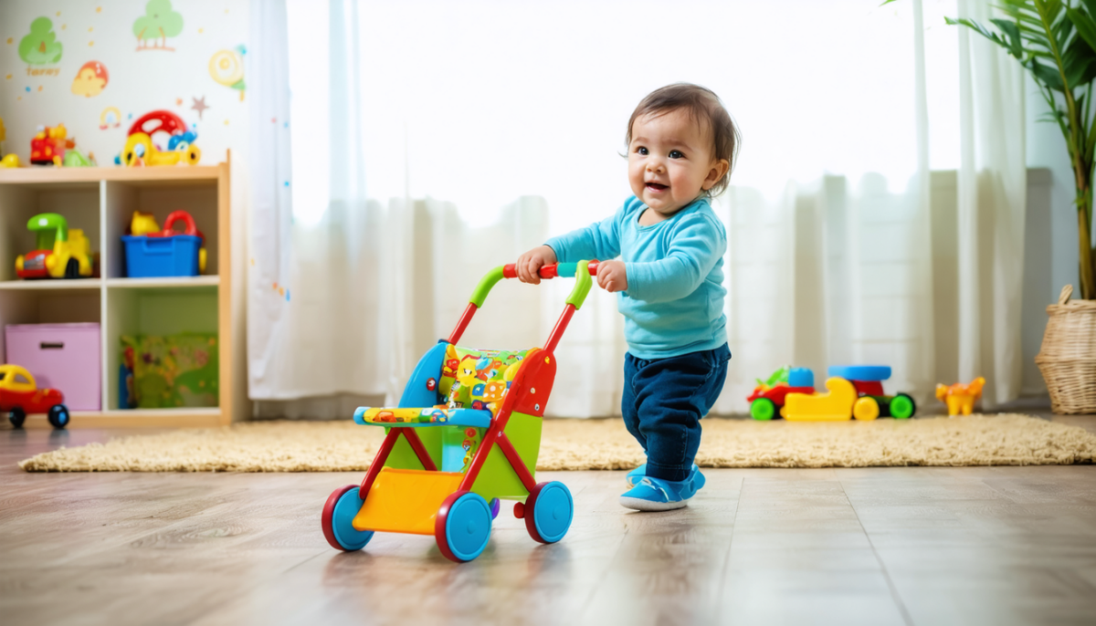 découvrez comment la poussette jouet favorise l'éveil sensoriel et le développement de la motricité chez votre enfant, tout en s'amusant.
