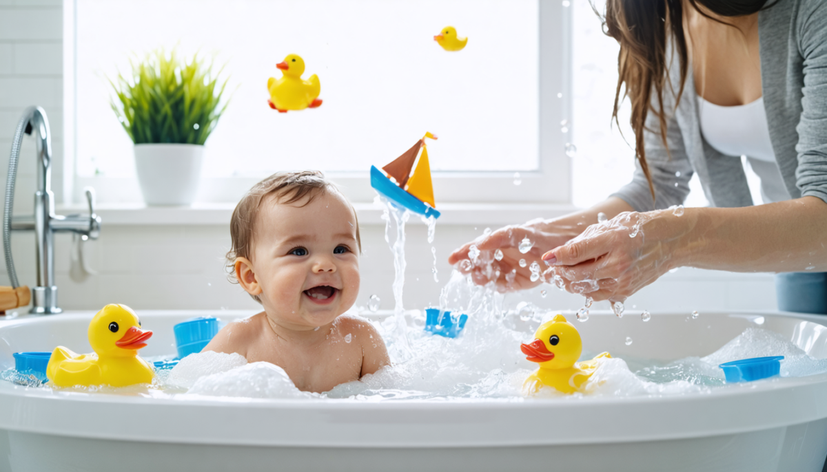 découvrez pourquoi le jeu dans le bain est essentiel au développement de votre enfant, en stimulant sa motricité, sa créativité et son bien-être.