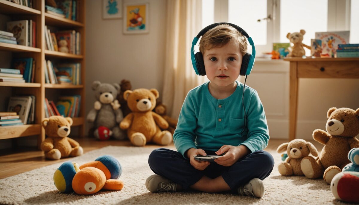 Comment les livres audio stimulent l’éveil et l’imagination des tout-petits