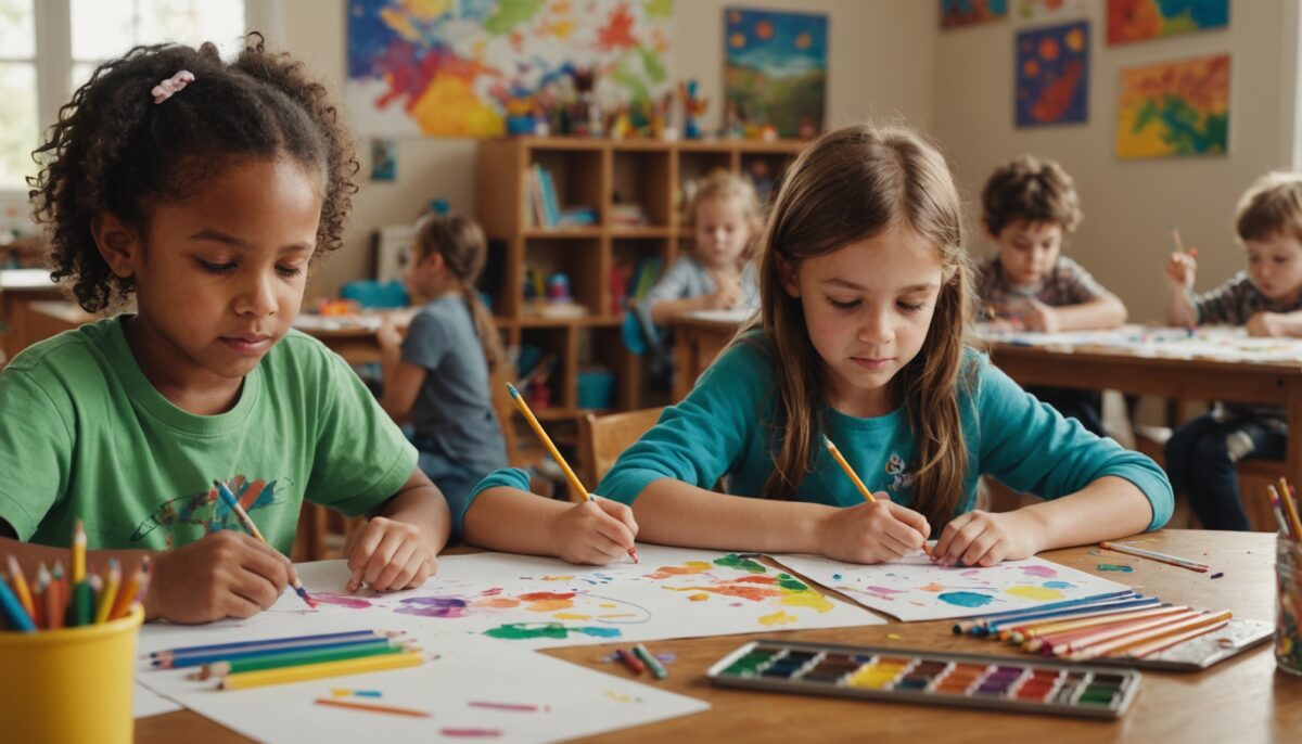 Pourquoi les activités créatives sont essentielles au développement des enfants