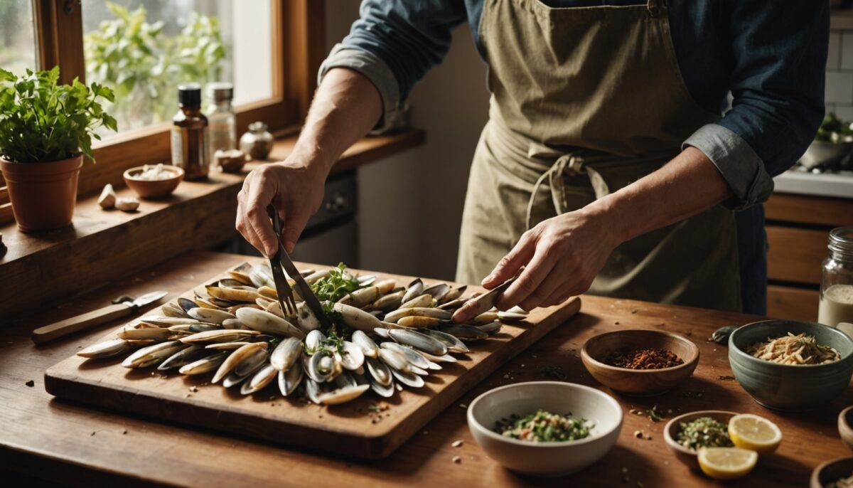 Couteaux de mer : astuces faciles pour les préparer et savourer ce délice marin
