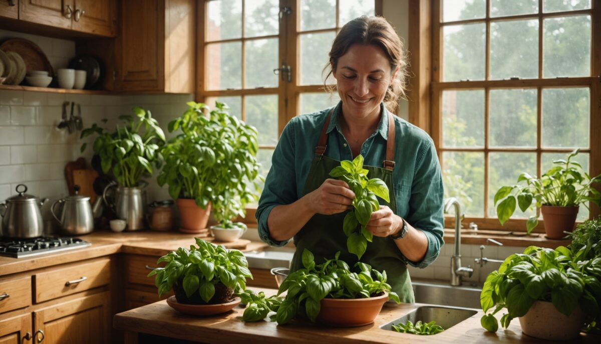 Conseils efficaces pour garder votre basilic frais et parfumé plus longtemps