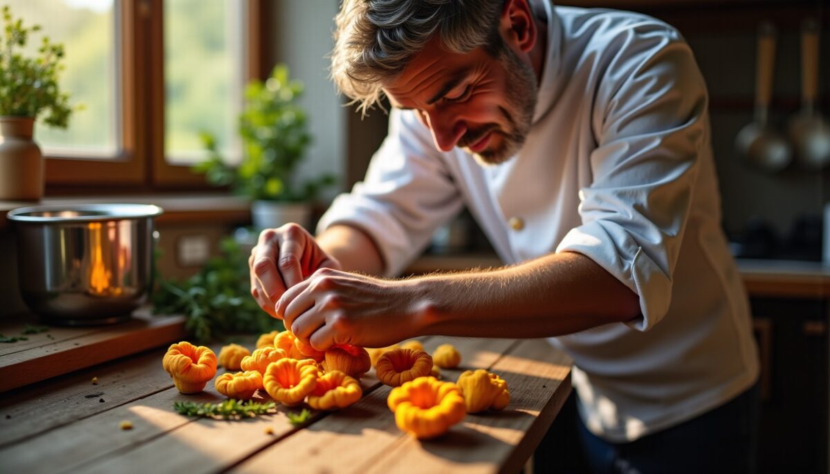 Maîtrisez les chanterelles : conseils pratiques pour les nettoyer, les cuisiner et les sublimer en accompagnements