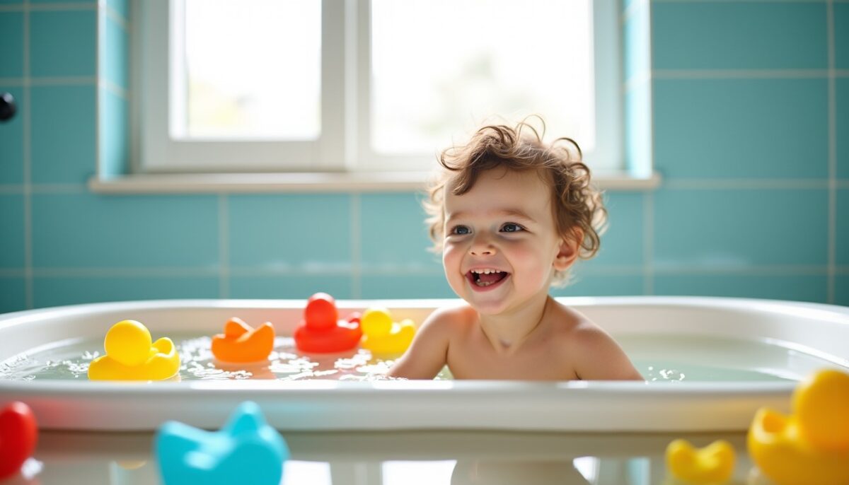 L'importance vitale du jeu dans le bain pour le développement de votre enfant