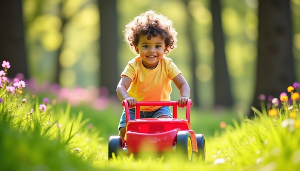 Les bienfaits insoupçonnés de la poussette jouet dans l'éveil et la motricité de votre enfant