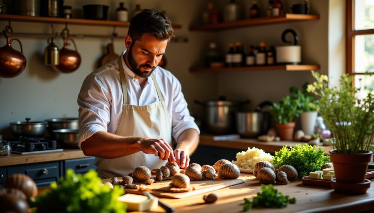 Guide complet pour cuisiner des escargots délicieux, pas à pas