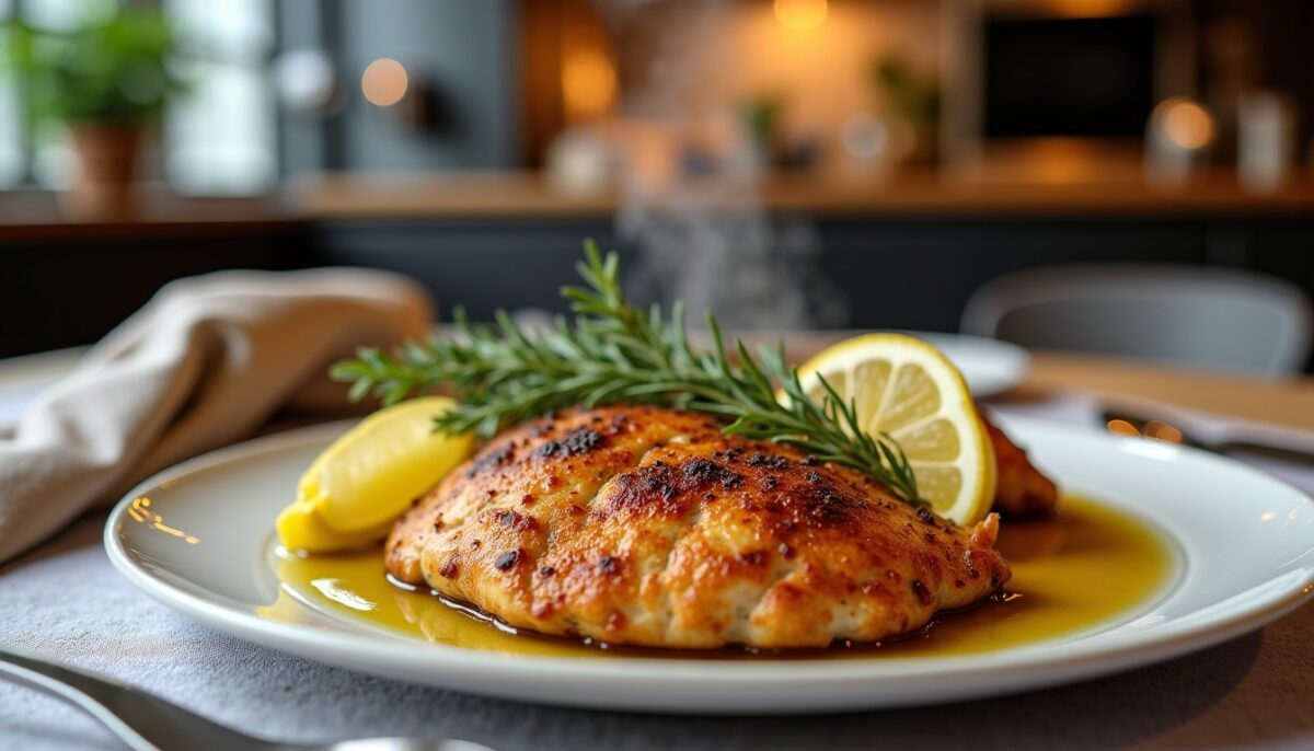 Escalope de poulet au four : la recette facile pour un dîner délicieux et express